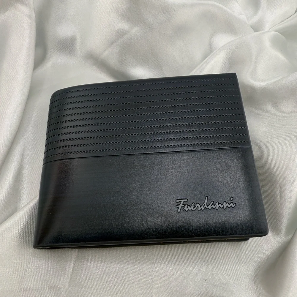Sleek Black men Leather Wallet
